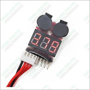 Lipo Buzzer Battery Voltage Indicator Volt Meter Level