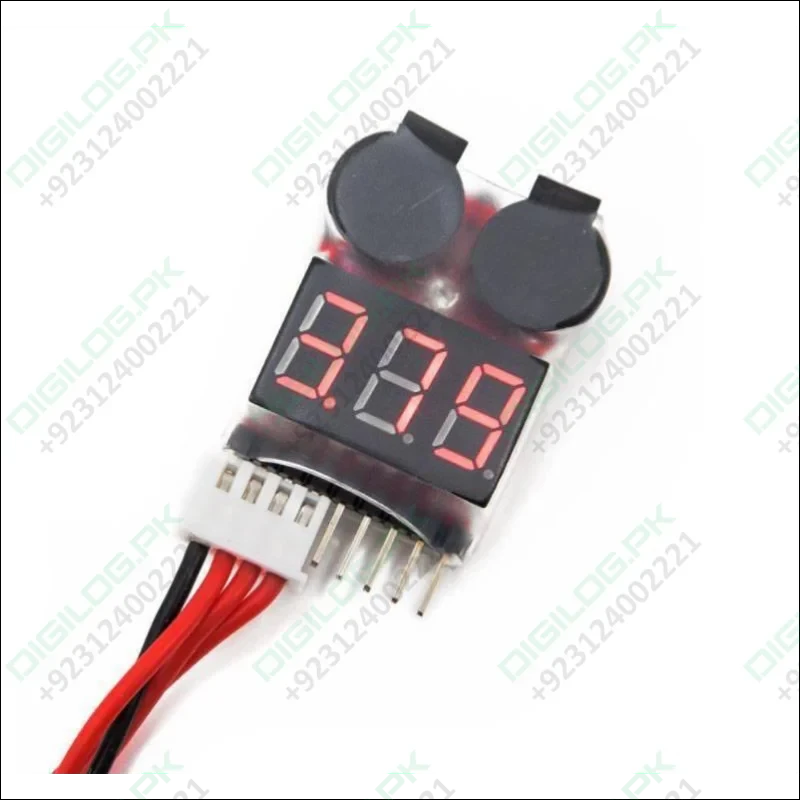 Lipo Buzzer Battery Voltage Indicator Volt Meter Level