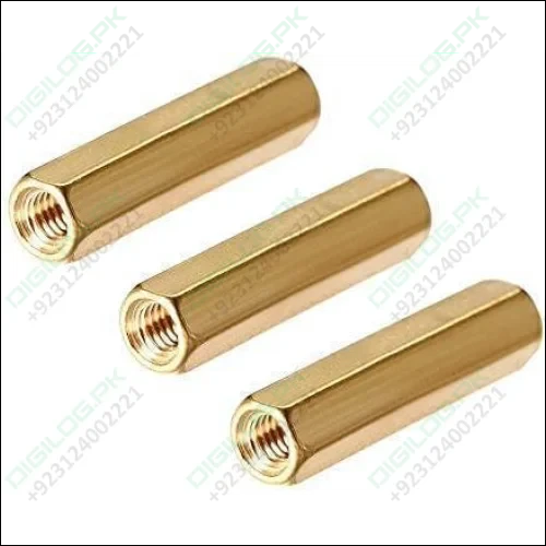 M3x20mm Female To Thread Brass Hex Standoff Pcb Pillar