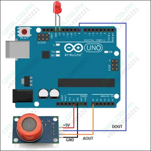 Mq3 Alcohol Sensor Detector Gas Module In Pakistan