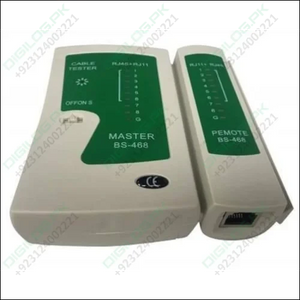 Network Cable Tester Master Bs 468 Rj45 Rj11