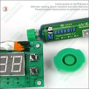 Green Mechanic Uv Curable 10cc Solder Mask Ink Pcb Fixing