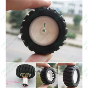 Mini Car Wheel Tyre 43mm For N20 Dc Gear Motor | Best