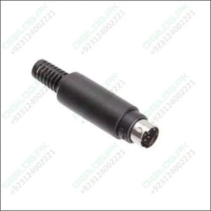 Mini Din Male Solder 8 Pin Connector