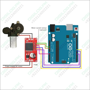 Monster Moto Shield Vnh2sp30 Motor Driver