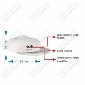Motion Sensor Detector Led Light Switch Tdl-9958j