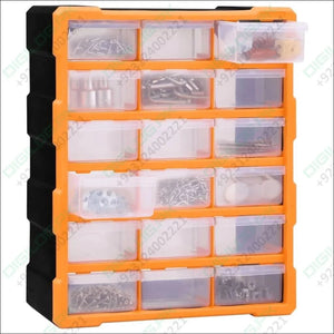 Multi-drawer Organizer With 18 Middle Drawers 38x16x47 Cm