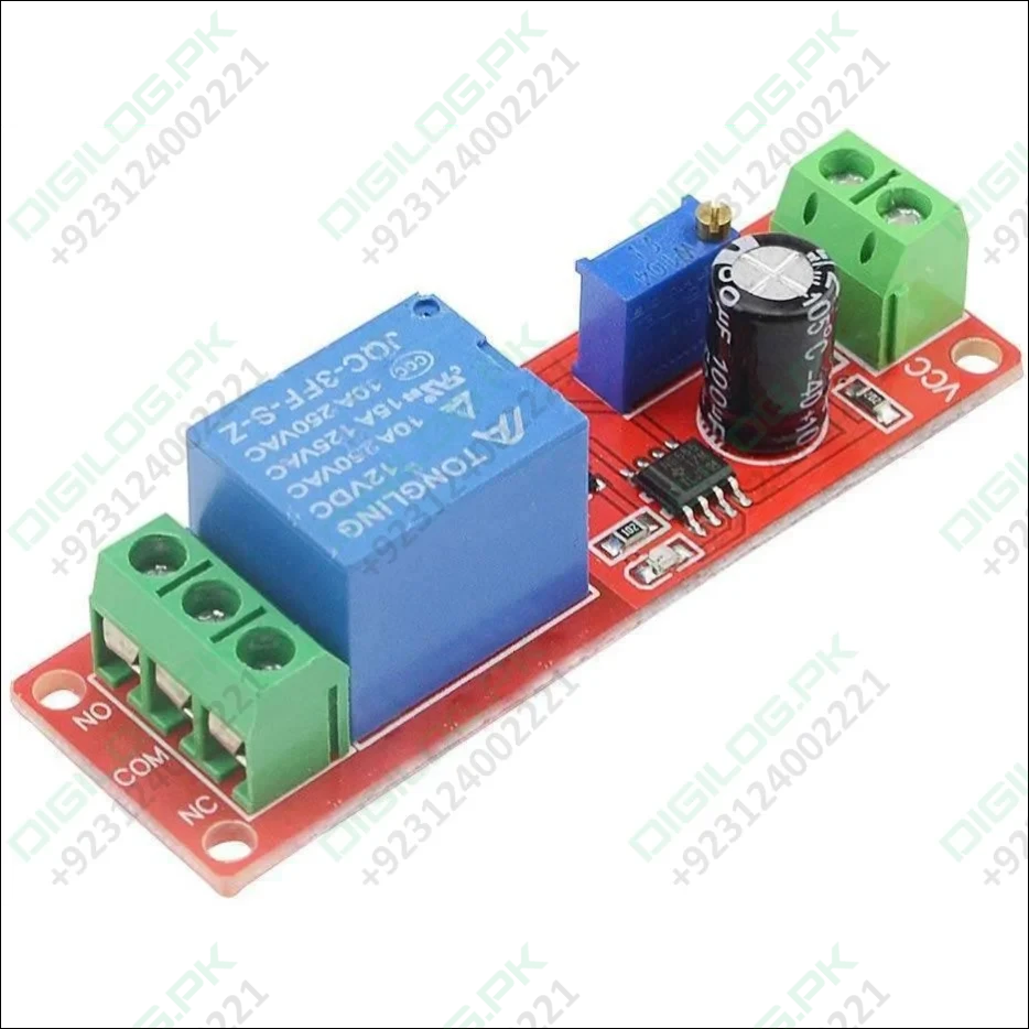 Ne555 Timer Switch Adjustable Module Time Delay Relay Dc 12v