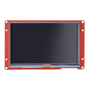 Nextion NX8048P050-011R 5 inch Intelligent Series HMI resistive touch display, front view