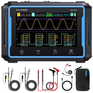 Fnirsi 2c53p 3-in-1 50mhz Dual Channel Oscilloscope Signal Generator Multimeter (portable Dso) — Buy online in Pakistan | digilog.pk