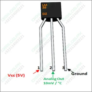 Original Lm35 Temperature Sensor