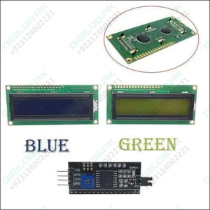 Pcf8574t Iic I2c 1602 Blue/green Backlight Lcd Display