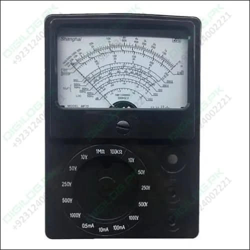 Pocket Size Analog Multimeter Mf15 Digital Avometer