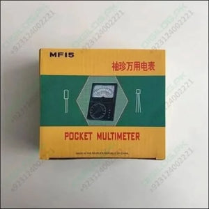 Pocket Size Analog Multimeter Mf15 Digital Avometer