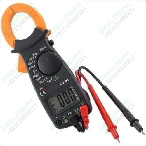 Portable Handheld Digital Clamp Meter Dt3266l Ac Dc