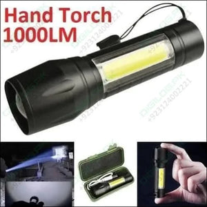 Portable Mini 2 In 1 Led Flasht Light 1000 Lumens 3modes