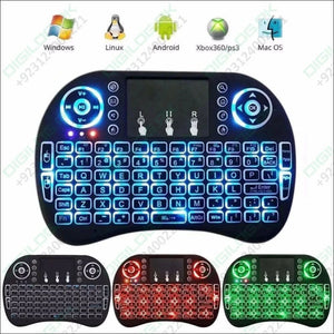 Portable Mini Wireless Keyboard Controller With Touchpad