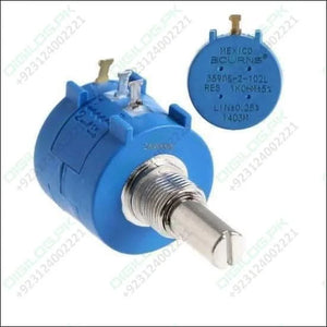 1k Multiturn Potentiometer Ohm 2w Bourns Pot 3590s - 2