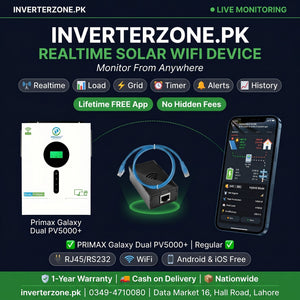 Primax GALAXY DUAL PV5000+ Solar WiFi Dongle - Real-Time Solar Monitoring