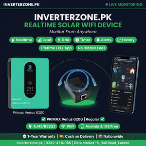 Primax Venus 6200 Solar WiFi Dongle - Real-Time Solar Monitoring