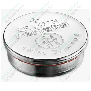 RENATA Cell Lithium Battery 3V CR2477N 1 Pieces