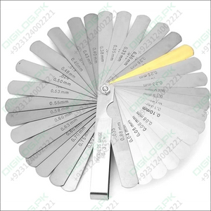 Rangefinder Feeler Gauge 0.04β0.88mm 32 Blades |