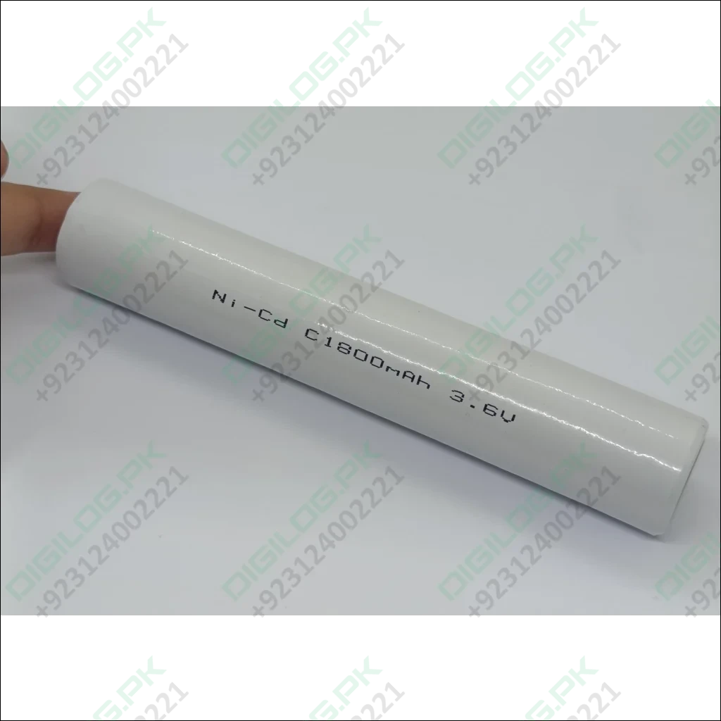 Rechargable 3.6v 1800mAH Ni-Cd battery