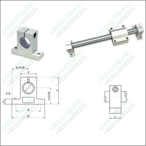 Sk8 Sh8a 8mm Linear Rail Shaft Support Xyz Table 3d Printer