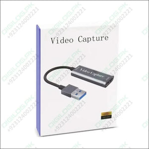 Portable HD 1080P HDMI-compatible Video Capture Card USB 3.0 4K Video