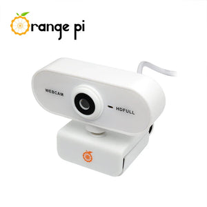 On Demand Orange Pi 1080P Mini HD Camera 360 Horizontal Rotation with USB Interface Analogue Microphones,Compatible