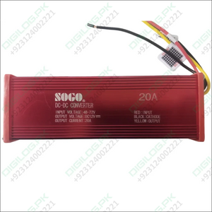 SOGO 20A DC Converter | 48-72V to 12V Step Down Voltage Regulator