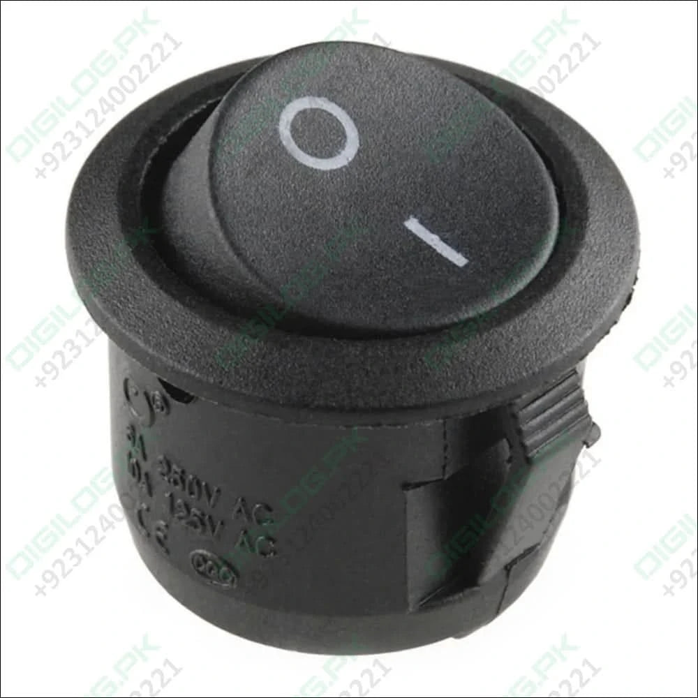 Kcd-107 Spst Round Rocker Switch Button