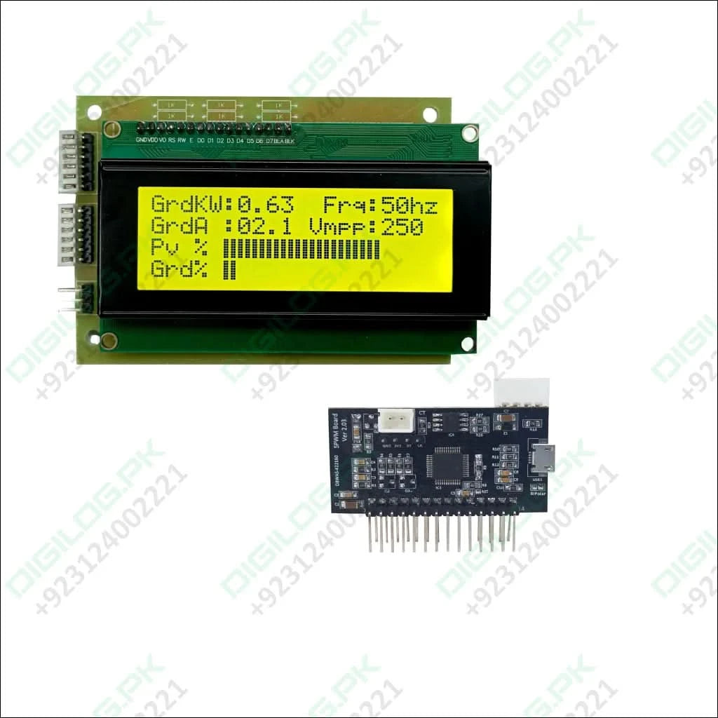 STM Sinewave Inverter Drive Module (Grid Sharing) + CT + LCD 20x4 display board + cable set