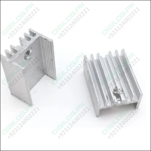 Silver Aluminium To 220 Heat Sink With Screw