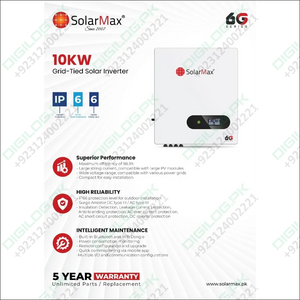 Solar Max SM-10K-6G3P (Three Phase) solar inverter in Pakistan