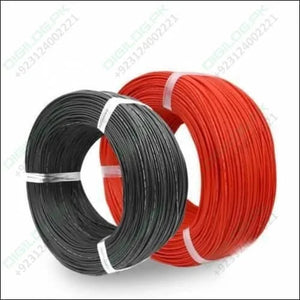1 Meter Red And Black 10a 220v Flexible Wires In Pakistan