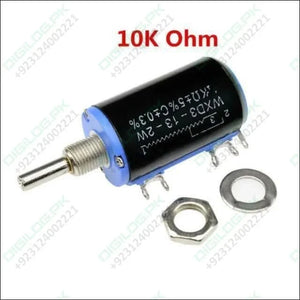 Sourcing Map Wxd3 - 13 - 2w - 10k Ohm 2w 4mm Shaft Multi