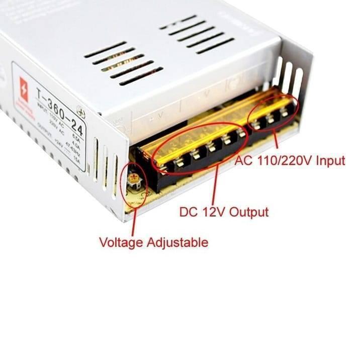 Switching Power Supply Smps 24v 15a