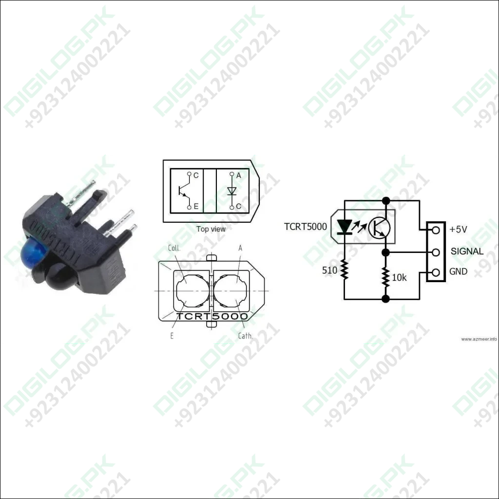 Tcrt5000 Reflective Ir Sensor In Pakistan