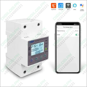 Tomzn 63a Wifi Smart Switch Tuya Energy Meter Kwh Metering