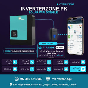 Inverterzone Tesla HLE 6KW RS232 COM Special Model Solar WiFi Dongle
