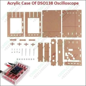 Transparent Acrylic Case Housing Module For Dso138 2.4 Inch