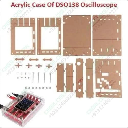 Transparent Acrylic Case Housing Module For Dso138 2.4 Inch