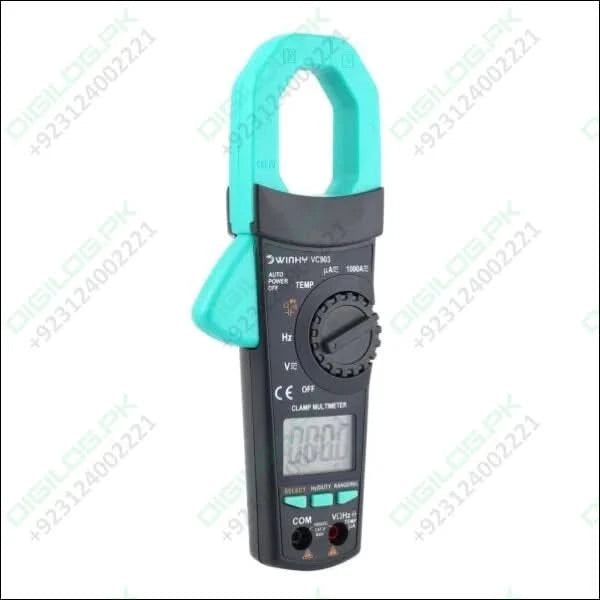 Digital AC/DC True RMS Clamp Meter VC903