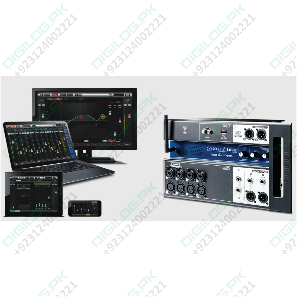 12-channel Digital Mixer With Wireless Control