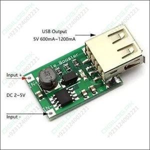 Usb 1200ma Dc 2~5v To 5v Voltage Step Up Boost Module