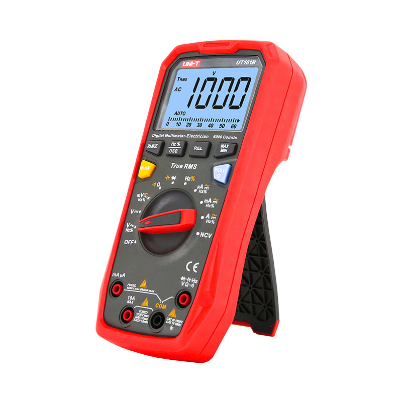 UNI-T UT161D multimeter display detail