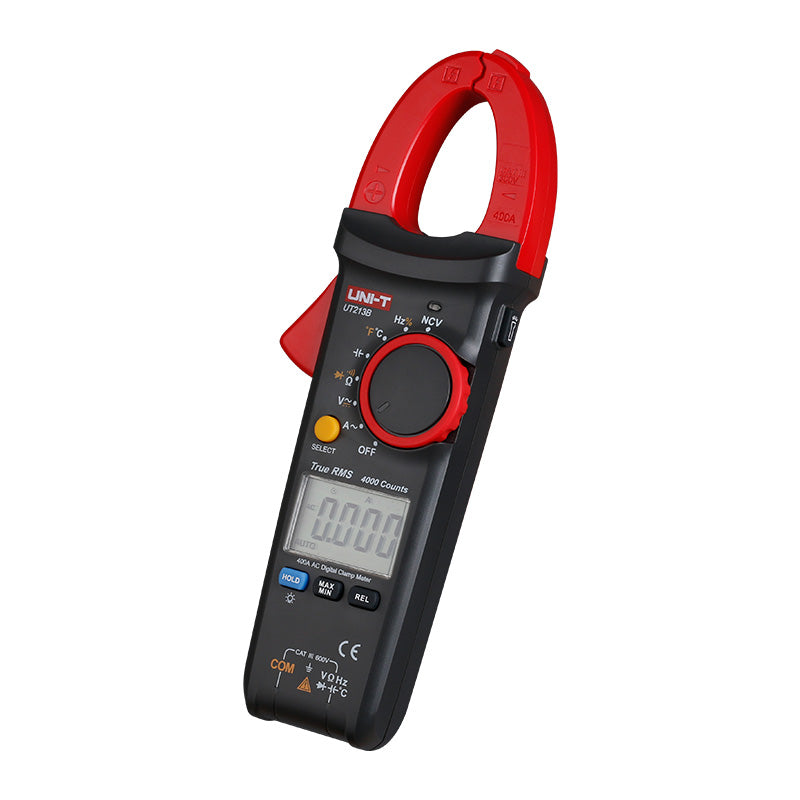 UNI-T UT213 series clamp meter display detail