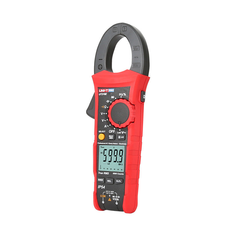 UNI-T UT219 series clamp meter display detail