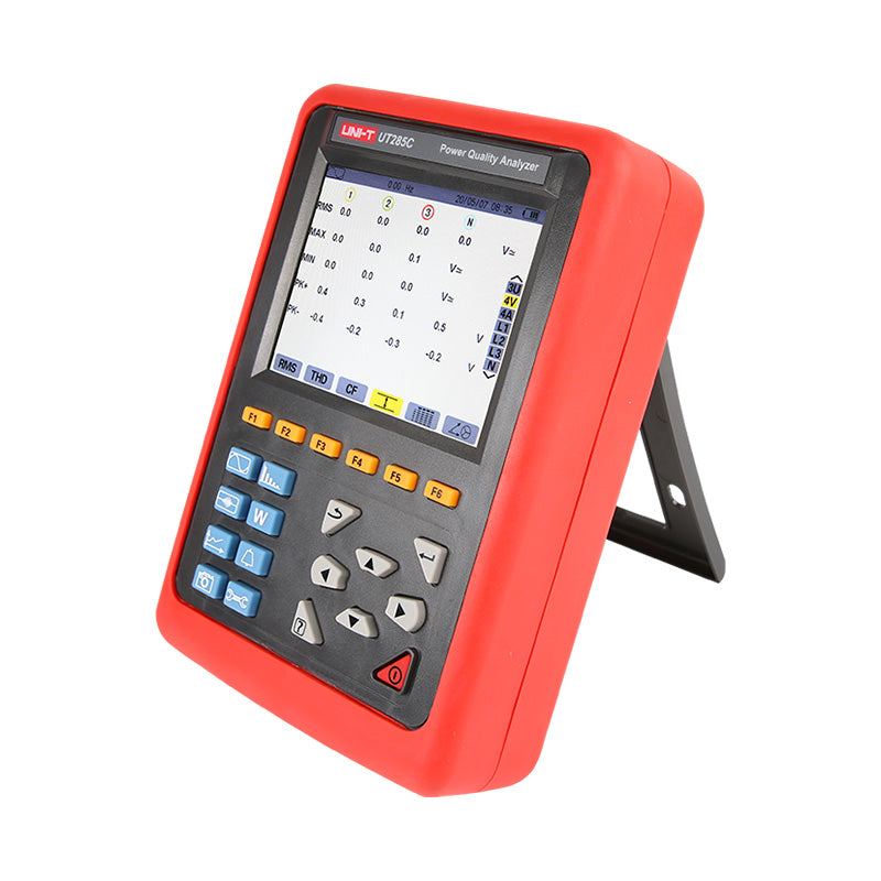 UNI-T UT285C power quality analyzer display detail